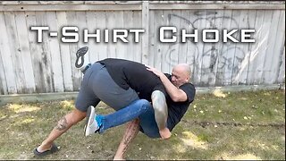 T-Shirt Choke - BJJ for Self Defense