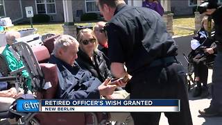 New Berlin Police grant former officer's birthday wish