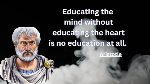 Educating the mind without educating Aristotle