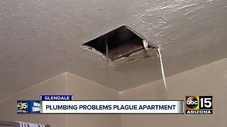 Glendale woman's bathroom repeatedly flooded by sewage from upstairs unit