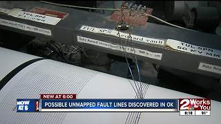 Possible unmapped fault lines discovered