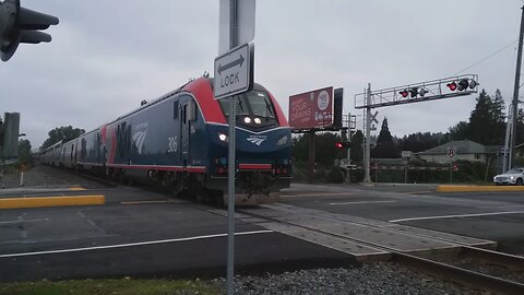 A small Amtrak Evolution