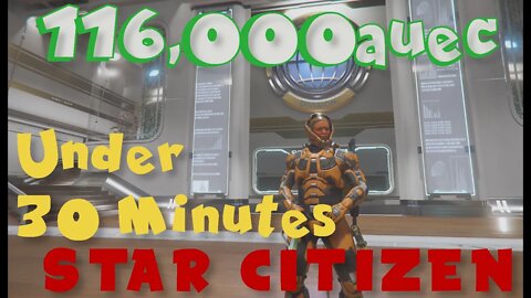 Star Citizen - Making over 116k auec in under 30 minutes running cargo?