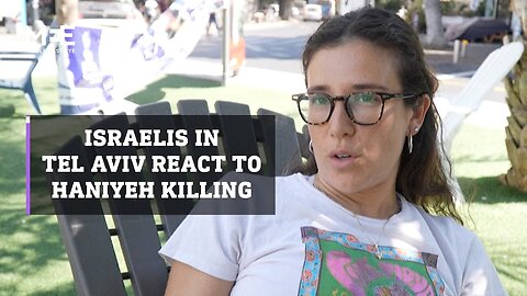 Israelis in Tel Aviv react to Haniyeh killing | VYPER ✅