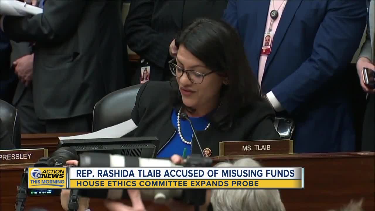 Rep. Rashida Tlaib accused of misusing funds