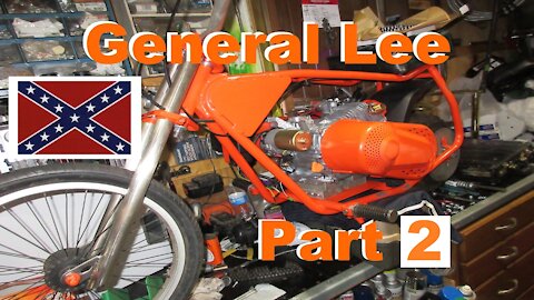 Pit Bike Mini Bike Pocket Bike Honda GX200 Predator 212cc General Lee Part 2