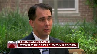 Trump, Walker and others announce Foxconn is coming to SE Wisconsin