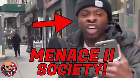 Subway Tyrone Biggums Strikes AGAIN and this is CLEARLY Acceptable to NYC Libtards!