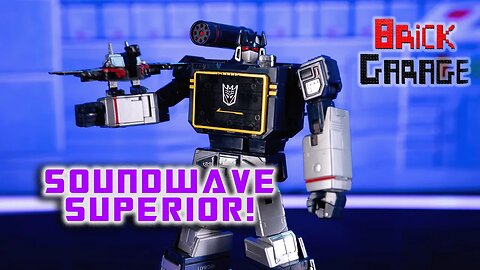 Soundwave Superior | Transformers Stop Motion