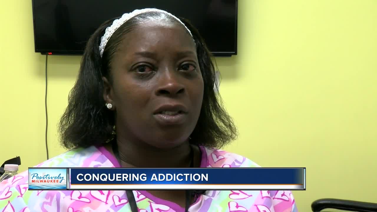 'There is hope and you can recover:' Milwaukee woman conquers cocaine addiction