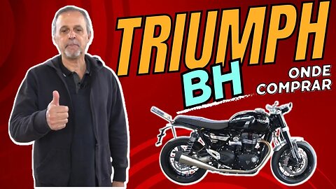 Triumph Motos onde comprar em BH