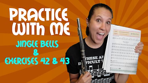 Flute Practice With Me | How To Play Jingle Bells | Standard Of Excellence Book 1 Pg 12