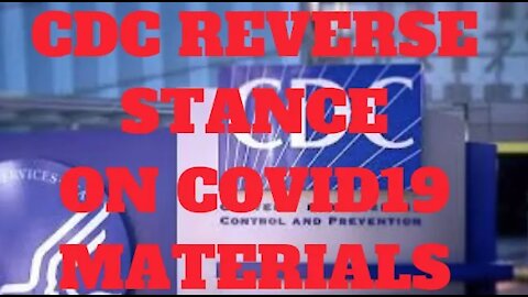 Ep.53 | CDC HAS ANNOUNCED THAT CORONAVIRUS CAN NO LONGER LIVE ON MATERIALS THAT WE TOUCH EVERYDAY