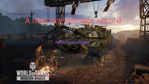 My newest highest raw damage match---M1a2