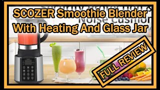 SCOZER Hot & Cold Blender (HL-1979) With Heating Function 59 Oz Crushed Ice Maker FULL REVIEW