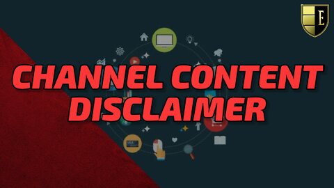 CHANNEL CONTENT DISCLAIMER |CRAIG BROOKSBT|DAVID GINN