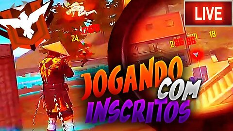 👑 FREEFIRE AO VIVO ❤️#freefireaovivo 👑 JOGANDO COM INSCRITOS #Fortnite #ApoieOWinkazi