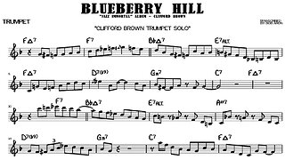 [EXCERTOS DE JAZZ] (Clifford Brown) Solos Transcriptions - Blue Berry Hill