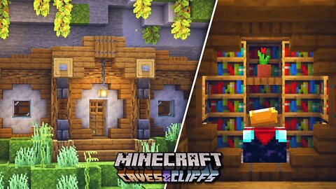 Minecraft 1.18 - How to build a Lush Cave Base | 1.18 Cave Base