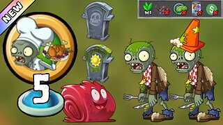 Plants vs Zombies 2 - Food Fight Bonanza! 2023 Level 5 [Plants Lvl 1 & No Premium] + DOWNLOAD