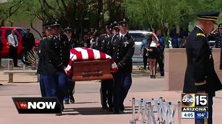 Funeral held for fallen Phoenix firefighter