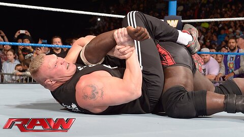 Today new fight Brock Lesnar dislocates Mark Henry's elbow: Raw, sep. 25, 2023