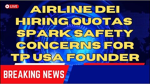 REDNECK NEWS NETWERK- CHARLIE KIRK CRITICISM OF AIRLINE DEI SPARKS RACISM ACCUSATIONS