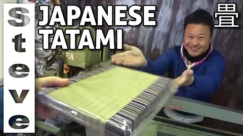AMAZING TATAMI MAKER - Artisan Japanese Craftsman 🇯🇵