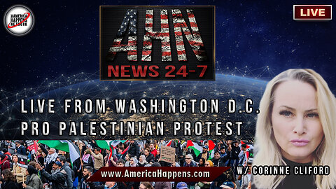 Pro Palestinian Protests AHN News Live From Washington DC