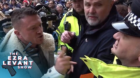 Tommy Robinson arrested for peacefully covering pro-Israel rally journalistically — Ezra Levant Show