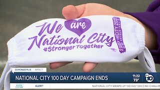 National City 100-day vaccination campaign ends