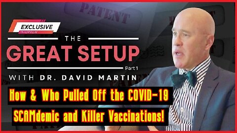 The Great Setup with Dr. David Martin - Must Video!!!