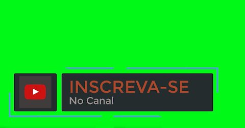 CARD INSCREVA-SE GREEN SCREEN - CHROMA KEY 003