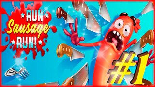 Run Sausage Run Walkthrough 🥓🔪🔥Part 1 Lvl 1-7 -||- Sausage Run All levels (iOS & Android)