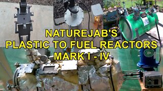 Naturejab's History Of Plastic to Fuel Pyrolysis Reactors