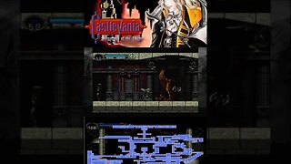 CASTLEVANIA SOTN CORTES #12 - #shorts