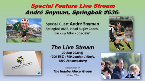 Special Feature with Springbok #636 Andre Snyman