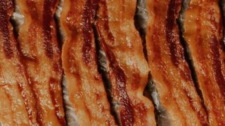 Frying Canned Bacon