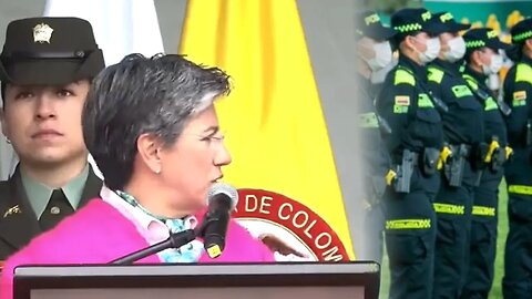 🎥Alcaldesa Claudia López Presenta nuevo Comando Élite que refuerza la seguridad de Bogotá👇👇