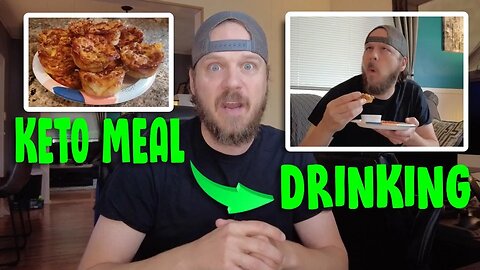 BEST KETO MEAL When Your DRINKING! - Keto Pizza Bites - EASY and LOW CARB!