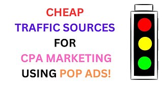 Cheap Traffic Sources For CPA Marketing Using Pop Ads