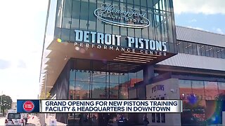 Detroit Pistons Performance Center grand opening
