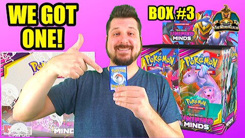 Unified Minds Booster Case (Box 3) | Mewtwo & Mew Hunting | Pokemon Opening