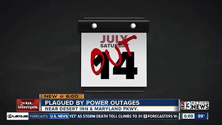 Man says power problems plague neighborhood