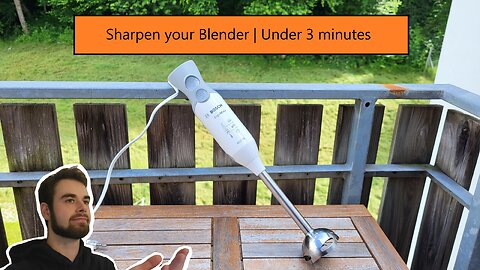 Sharpen your Blender | Under 3 minutes