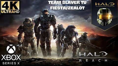 Halo: Reach Multiplayer | Team Slayer on Zealot | Xbox Series X|S | 4K (No Commentary Gaming)