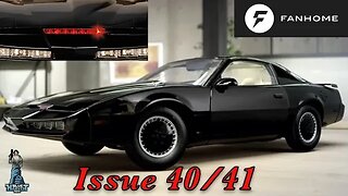 BUILDING THE KNIGHT RIDER K.I.T.T. ISSUES 40/41 #fanhome #knightrider