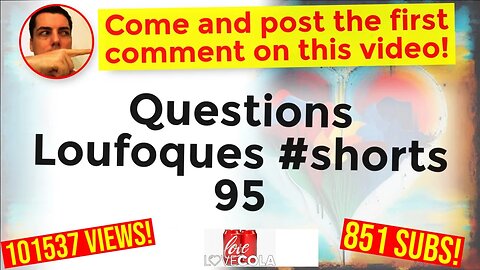 Questions Loufoques #shorts 95