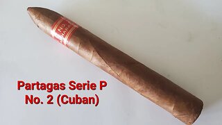 Partagas Serie P Belicoso (Cuban) cigar review