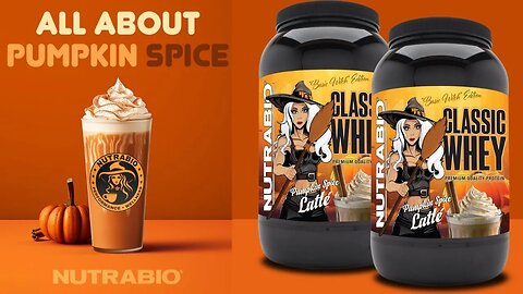 NutraBio Classic Whey Pumpkin Spice Latte is Here for Fall